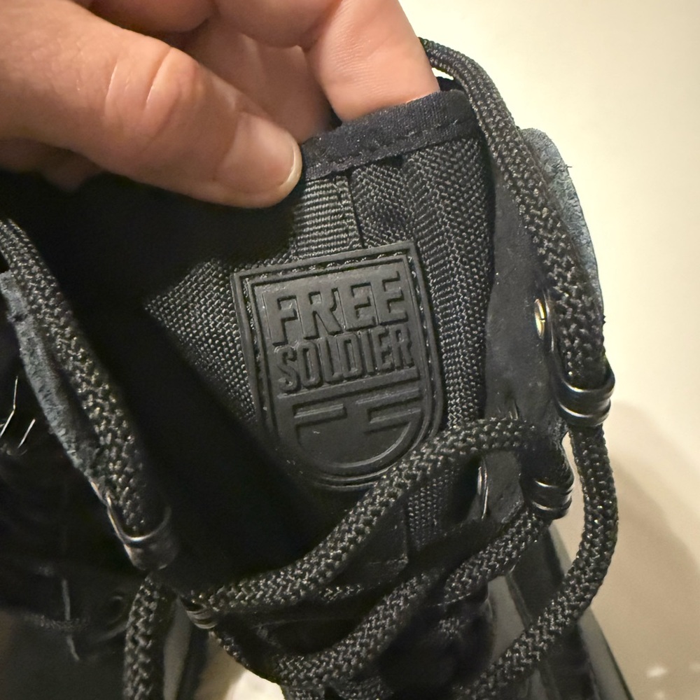 Black Tactical Boots - Picture 6 of 6